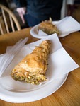 coffee, baklava, dessert, food, sweet, delicious, mediterranean, turkish, pastry, drink, delight, white, brown, bakery, table, baklava, baklava, baklava, baklava, baklava